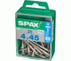 PLANA SPAX T-STAR PLUS T20 A2 INOXIDABLE M 25 UD.