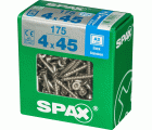 PLANA SPAX T-STAR PLUS T20 A2 INOXIDABLE XL 175 UD.