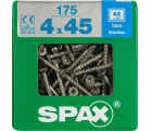 PLANA SPAX T-STAR PLUS T20 A2 INOXIDABLE XL 175 UD.