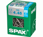 PLANA SPAX T-STAR PLUS T20 A2 INOXIDABLE L 100 UD.