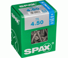 PLANA SPAX T-STAR PLUS T20 A2 INOXIDABLE L 75 UD.