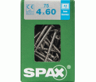 PLANA SPAX T-STAR PLUS T20 A2 INOXIDABLE L 75 UD.
