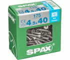 PLANA SPAX T-STAR PLUS T20 A2 INOXIDABLE XL 175 UD.