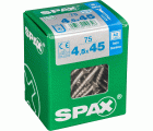 PLANA SPAX T-STAR PLUS T20 A2 INOXIDABLE L 75 UD.