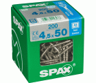 PLANA SPAX T-STAR PLUS T20 A2 INOXIDABLE XL 200 UD.