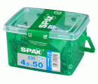 PLANA SPAX T-STAR PLUS T20 A2 INOXIDABLE CAJA DE PLÁSTICO CON ASA S 230 UD.