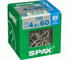 PLANA SPAX T-STAR PLUS T20 A2 INOXIDABLE XL 150 UD.