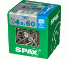 PLANA SPAX T-STAR PLUS T20 A2 INOXIDABLE XL 150 UD.
