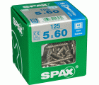 PLANA SPAX T-STAR PLUS T20 A2 INOXIDABLE XL 125 UD.