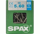 PLANA SPAX T-STAR PLUS T20 A2 INOXIDABLE L 50 UD.