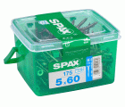 PLANA SPAX T-STAR PLUS T20 A2 INOXIDABLE CAJA DE PLÁSTICO CON ASA S 175 UD.