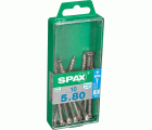 PLANA SPAX T-STAR PLUS T20 A2 INOXIDABLE M 10 UD.