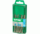 PLANA SPAX T-STAR PLUS T20 A2 INOXIDABLE M 10 UD.