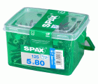 PLANA SPAX T-STAR PLUS T20 A2 INOXIDABLE CAJA DE PLÁSTICO CON ASA S 125 UD.