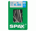 PLANA SPAX T-STAR PLUS T30 A2 INOXIDABLE L 30 UD.