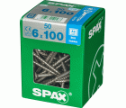PLANA SPAX T-STAR PLUS T30 A2 INOXIDABLE XL 50 UD.