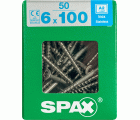 PLANA SPAX T-STAR PLUS T30 A2 INOXIDABLE XL 50 UD.