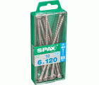 PLANA SPAX T-STAR PLUS T30 A2 INOXIDABLE M 10 UD.