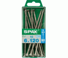 PLANA SPAX T-STAR PLUS T30 A2 INOXIDABLE M 10 UD.