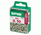 CABEZA REDONDA SPAX T10 WIROX M 100 UD.