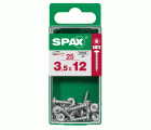 CABEZA REDONDA SPAX T15 WIROX S 25 UD.