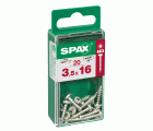 CABEZA REDONDA SPAX T15 WIROX S 20 UD.