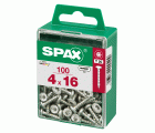 CABEZA REDONDA SPAX T20 WIROX M 100 UD.
