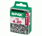 CABEZA REDONDA SPAX T20 WIROX M 100 UD.