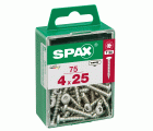 CABEZA REDONDA SPAX T20 WIROX M 75 UD.