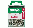 CABEZA REDONDA SPAX T20 WIROX M 75 UD.