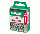 CABEZA REDONDA SPAX T20 WIROX M 100 UD.