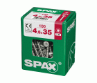 CABEZA REDONDA SPAX T20 WIROX L 100 UD.
