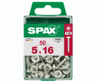 CABEZA REDONDA SPAX T20 WIROX M 50 UD.