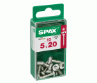 CABEZA REDONDA SPAX T20 WIROX S 10 UD.