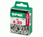 CABEZA REDONDA SPAX T20 WIROX M 50 UD.
