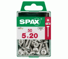 CABEZA REDONDA SPAX T20 WIROX M 50 UD.