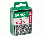 CABEZA REDONDA SPAX T20 WIROX M 50 UD.