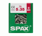 CABEZA REDONDA SPAX T20 WIROX L 75 UD.