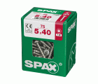 CABEZA REDONDA SPAX T20 WIROX L 75 UD.