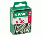 CABEZA REDONDA SPAX T30 WIROX M 20 UD.