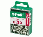 CABEZA REDONDA SPAX T30 WIROX M 20 UD.