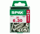 CABEZA REDONDA SPAX T30 WIROX M 20 UD.