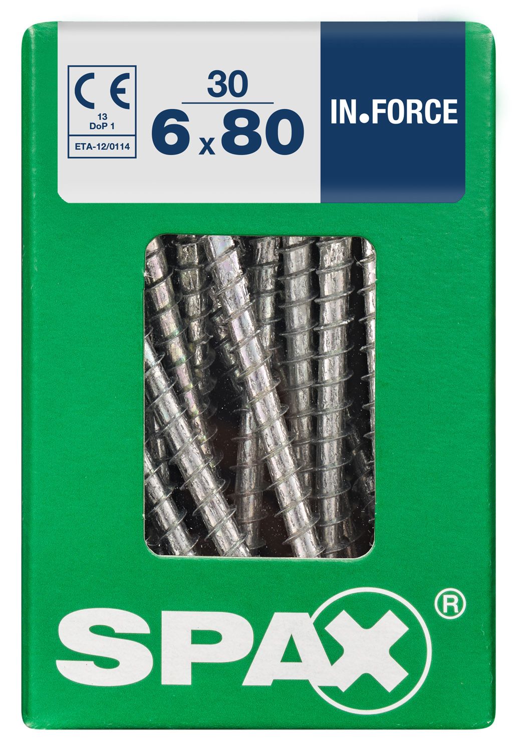 SPAX IN.FORCE T-STAR PLUS T30 WIROX L 30 UD.