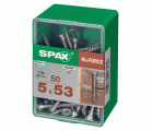 SPAX HI.FORCE T-STAR PLUS T20 WIROX LP 50 UD.