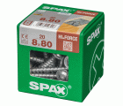 SPAX HI.FORCE T-STAR PLUS T40 WIROX XL 20 UD.