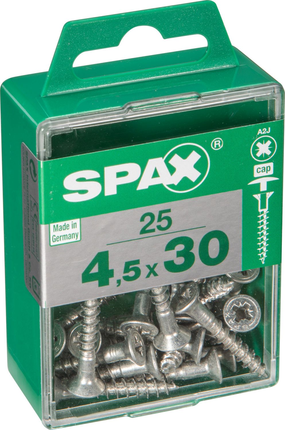 CABEZA PARA TAPÓN SPAX Z2 WIROX M 25 UD.