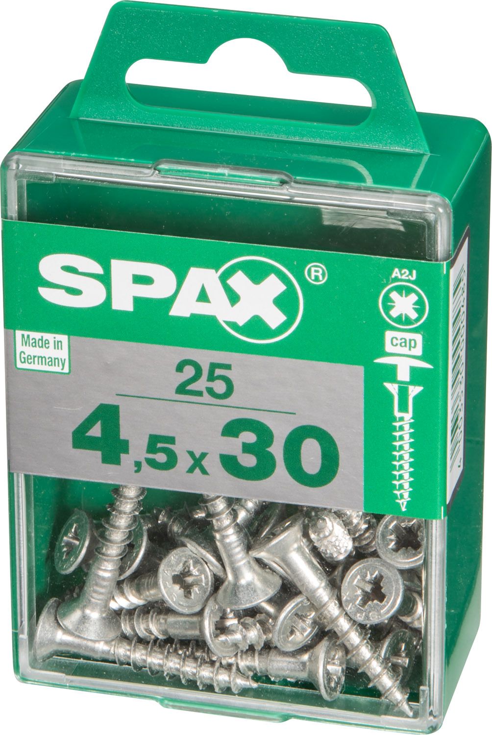 CABEZA PARA TAPÓN SPAX Z2 WIROX M 25 UD.