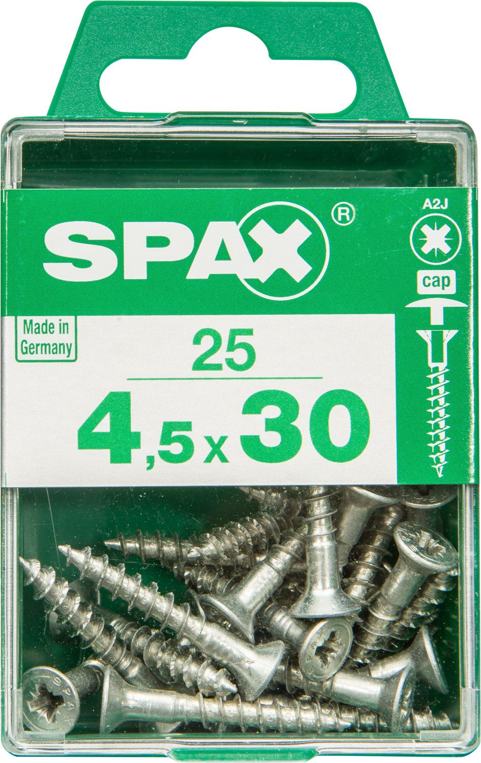 CABEZA PARA TAPÓN SPAX Z2 WIROX M 25 UD.