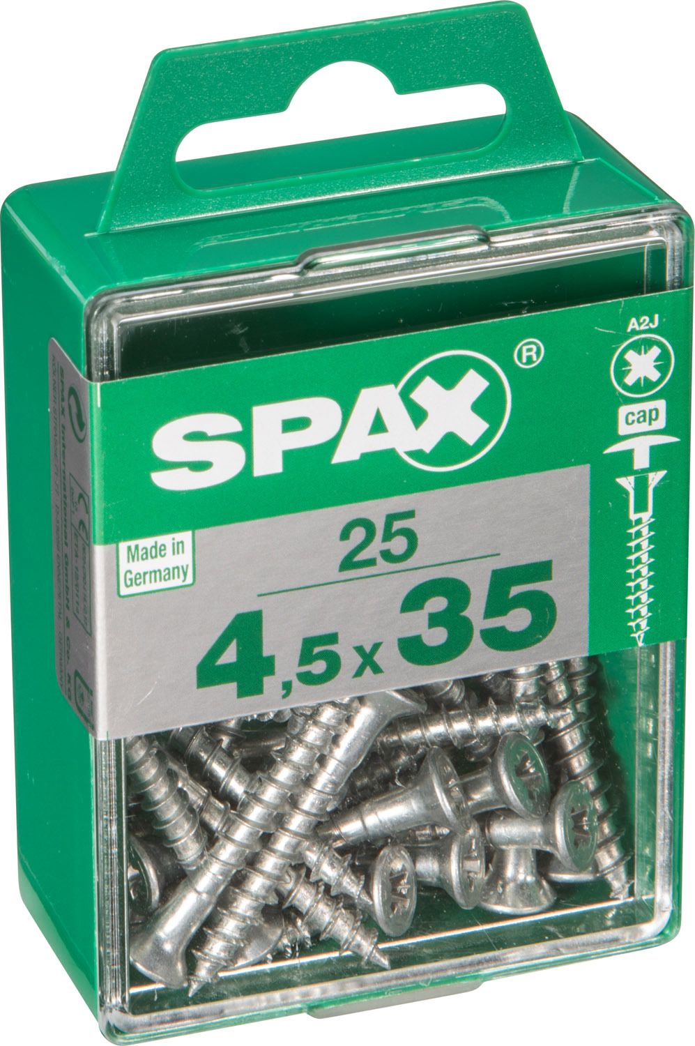CABEZA PARA TAPÓN SPAX Z2 WIROX M 25 UD.