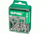 CABEZA PARA TAPÓN SPAX Z2 WIROX M 25 UD.